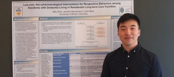 Billy Zhao at Canadian Frailty Network conference